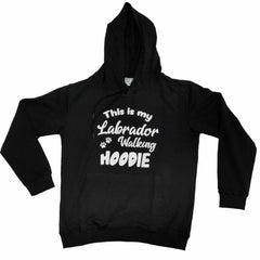 This Is My Labrador Walking Hoodie