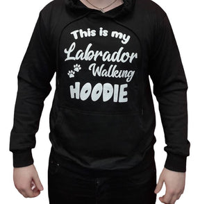 This Is My Labrador Walking Hoodie