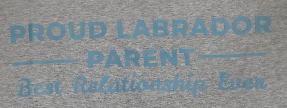 Proud Labrador Parent Grey Crewneck