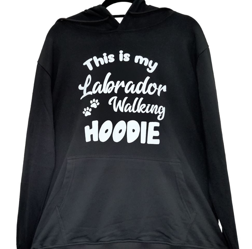 This Is My Labrador Walking Hoodie