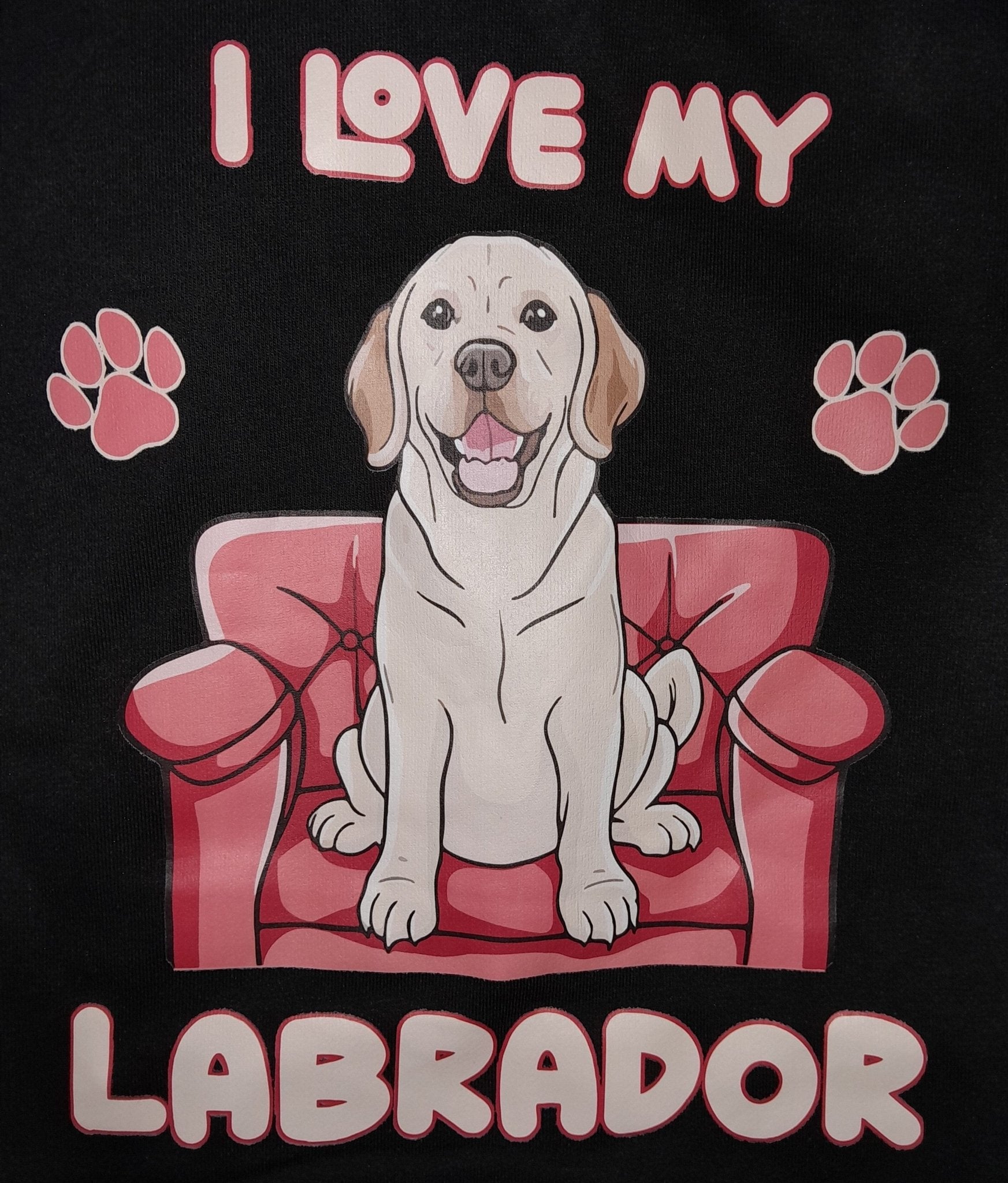 I Love My Labrador Hoodie